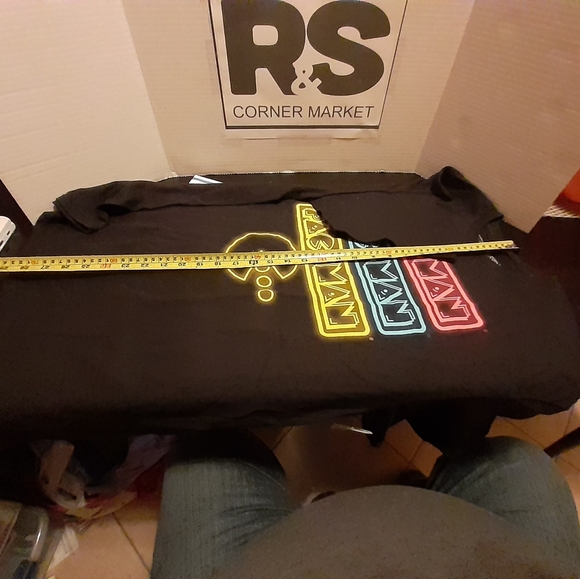 Pacman Vintage Video Game Mens Tshirt Size L - Picture 6 of 7